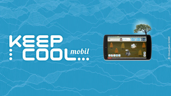 Die Spiele-App Keep Cool mobil auf einem Smartphone