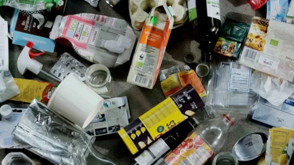 Verpackungsabfälle. Link zum Projekt "Mülltrennung wirkt"